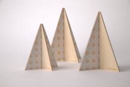 Wooden Christmas Tree, Tree, Ornament, Slow Design Hygge - thumbnail 1