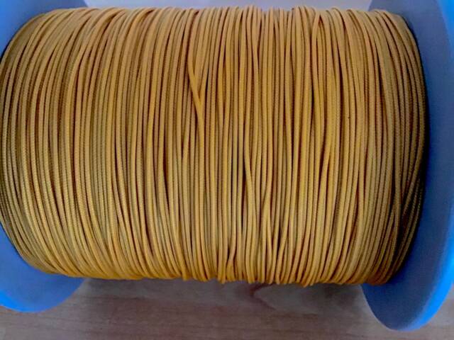 Ochre Yellow Roman/Austrian/Festoon Blind Cord