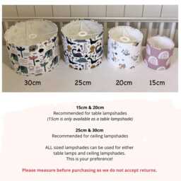Salt Safari Animals Lampshade, Nursery Ceiling Lampshade Or Table Decor, Kids & Baby - thumbnail 2