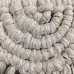 Macrame Semi Circle Wall Hanging, Home Decor, Boho Half - thumbnail 3