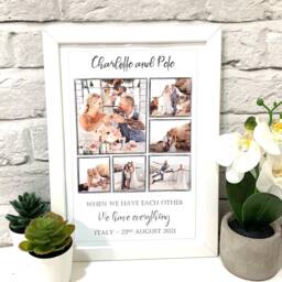 Personalised Graduation Photo Collage Framed Print, Passing Out Parade, End Of Year Personalized Gift, Congratulations Gifts, Prints - thumbnail 3