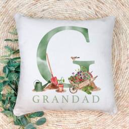 Fathers Day Grandparent Gardening Cushion, Gift - thumbnail 3