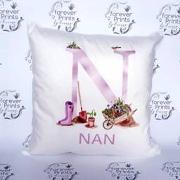 Fathers Day Grandparent Gardening Cushion, Gift - thumbnail 2