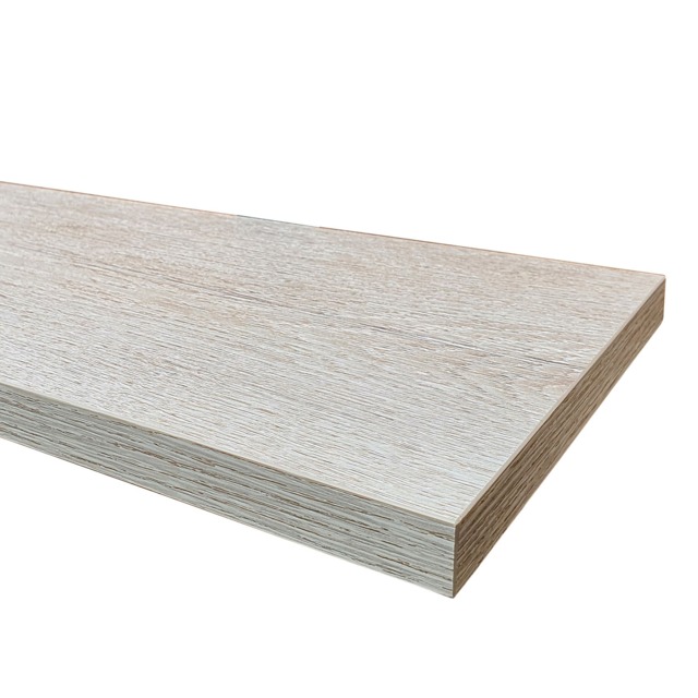 45cm , 50cm , 55cm, 60cm Extra Deep Wall Shelves Without Brackets. Sandy Grey, White, Oak Colour. Various Lengths & Depths Or Customer Size - image 1