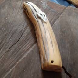 Wood Mezuzah Case, Hand Made From Israel - thumbnail 3