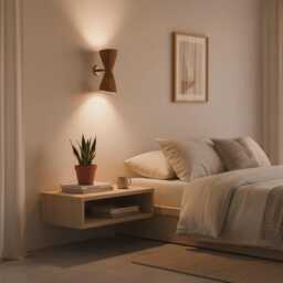 Up Down Interior Wall Light, Handcrafted Rattan, Stylish Lighting - thumbnail 2