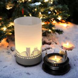Eindhoven Skyline Candle - Shadowplay Souvenir Gift Box - thumbnail 3