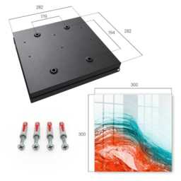Colorful Emotions Key Cabinet For Home, Turquoise Box Wall, Abstract Abstraction, Lovers Of Art - thumbnail 4