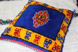 Moroccan Berber Pillow Cover 20'' X 16'' Double Face