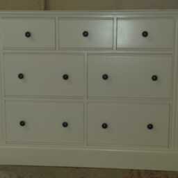 Multi Chest - 7 Drawers Fluted Style - thumbnail 3