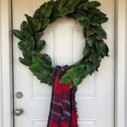 Christmas Wreath, Large, Magnolia, Christmas Christmas, Magnolia Wreath - thumbnail 2