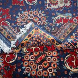 7x10 Kazak Area Rug, Geometric Design Floral Afghan Fine Quality Handmade Soft Wool Oriental Turkmen Bedroom, Living Room Rug - thumbnail 4