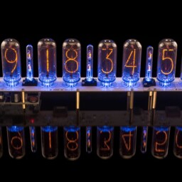 Diy Klt For In-18 Nixie Tubes Clock [6, 8 Tubes] Arduino Compatible Boyfriend, Husband, Vintage, Glowing Clock, Gift, Steampunk - thumbnail 3