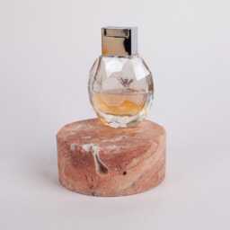 Pink Travertine Candleholder, Natural Stone Cylinder Candleholder Holder, Big Marble Candle - thumbnail 4