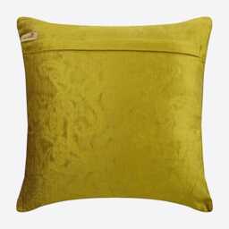 "Velvet Chartreuse Green Sofa Cushion 16""x16" - thumbnail 3