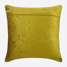 "Velvet Chartreuse Green Sofa Cushion 16""x16" - thumbnail 3