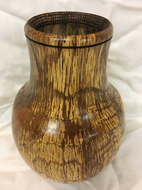 Hand-Turned Oak Bowl