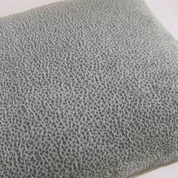 Sage Green Chenille Pillow Cover Textured Bronze Pebble Design - thumbnail 3