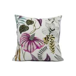 Harlequin - Habanera Cerise/Honey Marine Ibiza Inspired Tropical Floral Cushion Cover Handmade Throw Pillow Designer Home D??cor - thumbnail 2