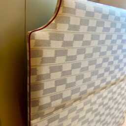 Bespoke Upholstered Headboard Andrew Martin Fabric, Custom Size & Design - thumbnail 3