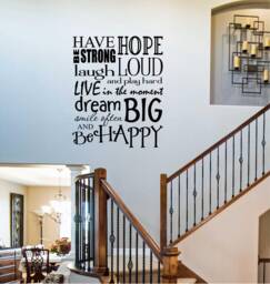 Have Hope Vinyl Wall Decal Inspiring Home Decor - thumbnail 1