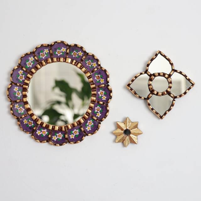 "Peruvian Mirrors ""Gloriosa Morado" - image 1
