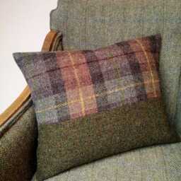 Harris Tweed Cushion Cover - thumbnail 2