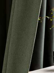 Tinji Darkening Curtain, 4 Colors, Thick Textured Geometric Pattern, 70-90% Light Blocking, Modern Drapes For Bedroom & Living Room, 1Pc - thumbnail 1