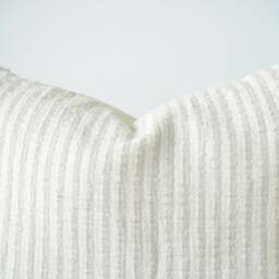 Beige Striped Pillow Cover - thumbnail 3