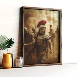Modern Roman Legionary Poster Alternative History Art - thumbnail 2