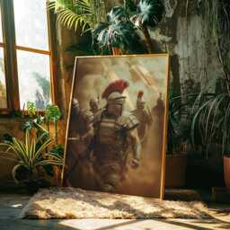 Modern Roman Legionary Poster Alternative History Art - thumbnail 3
