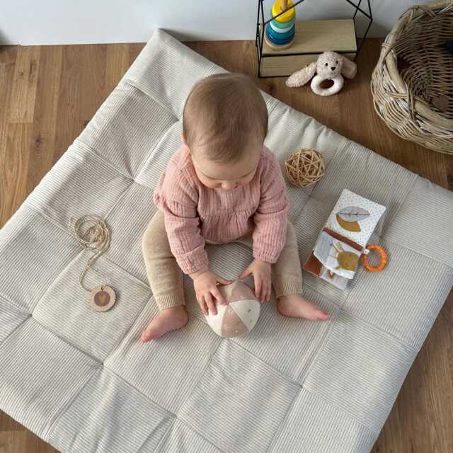Patchwork Baby Blanket Crawling Playmat - image 1