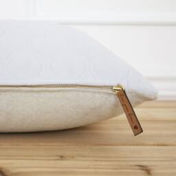 Light Gray Velvet Pillow Cover Textured Throw Designer Decorative 20 X Grey -- Lily Marie - thumbnail 2