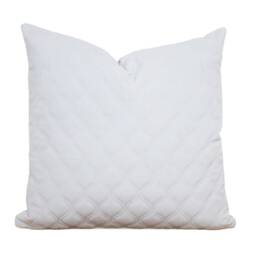 Light Gray Velvet Pillow Cover Textured Throw Designer Decorative 20 X Grey -- Lily Marie - thumbnail 3