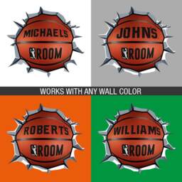 Wrecking Basketball - Basket Wall Decor Custom Product Decal Personalized Art Skuwbasketbstickc - thumbnail 4
