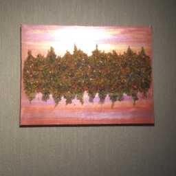 Crushed Glass Wall Art 60cm X 45cm - thumbnail 3