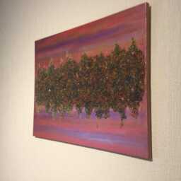Crushed Glass Wall Art 60cm X 45cm - thumbnail 4