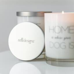 Dog Lover Gift Candle, 8Oz Soy Wax, Frasier Fir Scent - thumbnail 3
