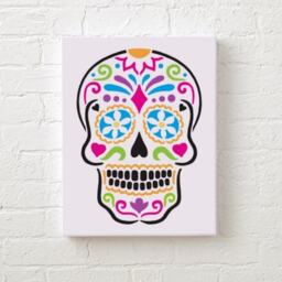 Sugar Skull Wall Art Stencil - Reusable Stencils Diy Home D??cor Easy