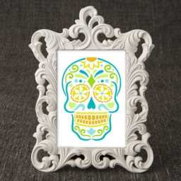 Sugar Skull Wall Art Stencil - Reusable Stencils Diy Home D??cor Easy - thumbnail 2