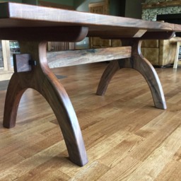 Walnut Dining Table & Chairs - thumbnail 3
