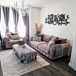 Hasbunallahu Wa Ni'mal Wakil 3D Arabic Calligraphy Handmade Islamic Wall Art - Muslim Home Decor - thumbnail 3