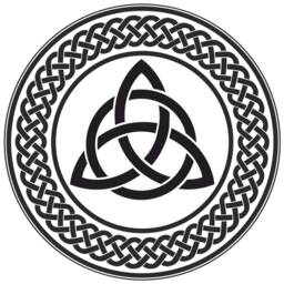 Wall Sticker Triqueta - Decal Triquetra - thumbnail 2