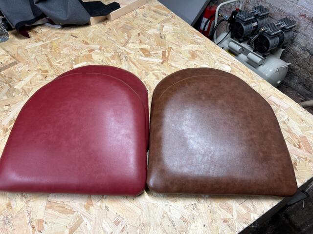 Faux Leather Chair Replacement Seat Pad - image 1