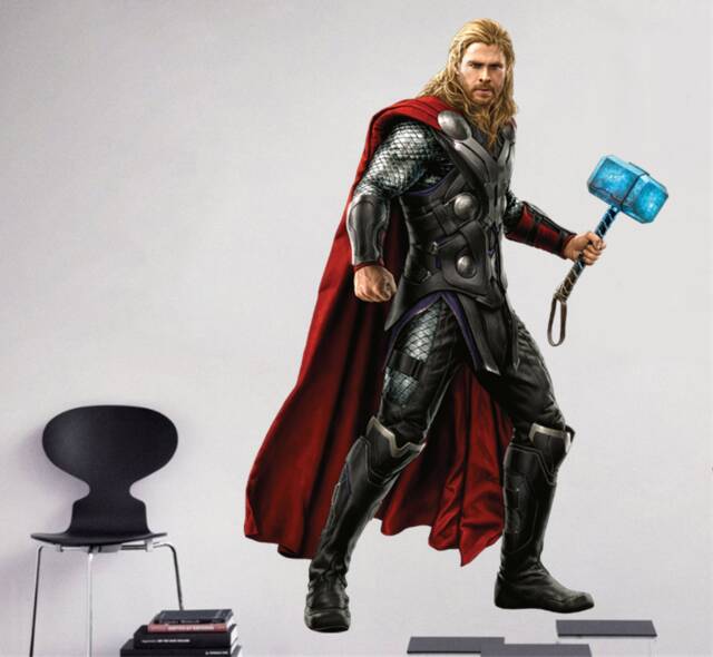 Thor Full Color Decal, Sticker, Wall Art Cn 148 - image 1