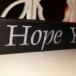 I Hope You Dance Wood Sign Distressed Wall Hanging Rustic Decor Farmhouse Housewarming Gift - thumbnail 4