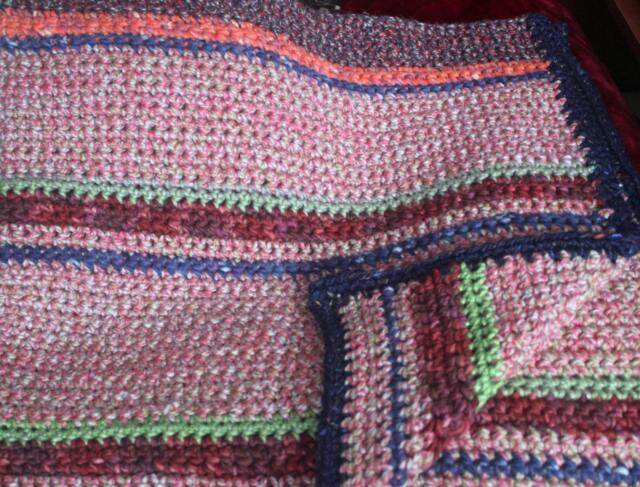Boho Styled Crochet Blanket