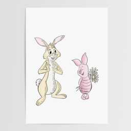 Winnie The Pooh Nursery Prints Set Of 3 Kids Bedroom Wall Art - thumbnail 3