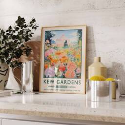 Kew Gardens Print, London Botanical William Morris Poster, Vintage Wall Art, Floral A1/A2/A3/A4 - thumbnail 3