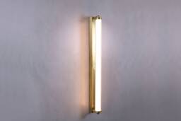 Brass Bathroom Wall Vanity Prism Light - thumbnail 1